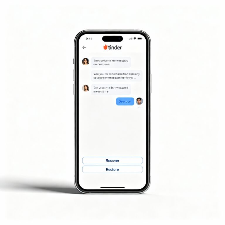 recover deleted Tinder messages
