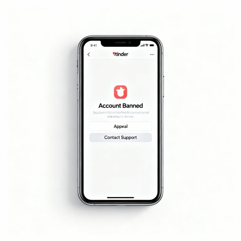 How to Get Unbanned on Tinder